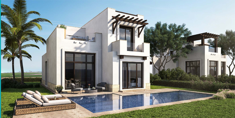 3BR Villa with Lagoon and Golf view-Cyan - 63